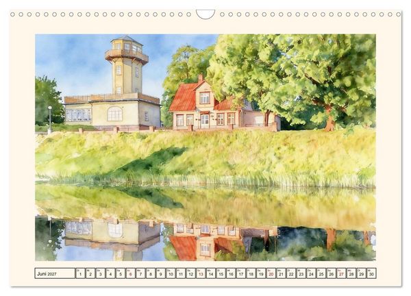 Produktbild: Reise nach Estland (Wandkalender 2027 DIN A3 quer), CALVENDO Monatskalender