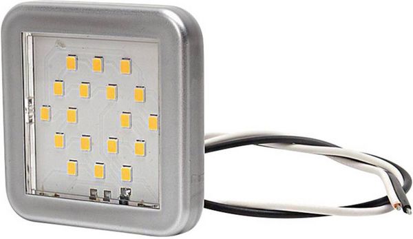 Produktbild: WAS LED Innenraumleuchte 989 LW11 LED 12V (B x H x T) 55 x 55 x 7mm