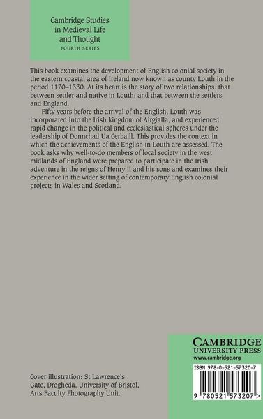 Produktbild: Colonisation and Conquest in Medieval Ireland