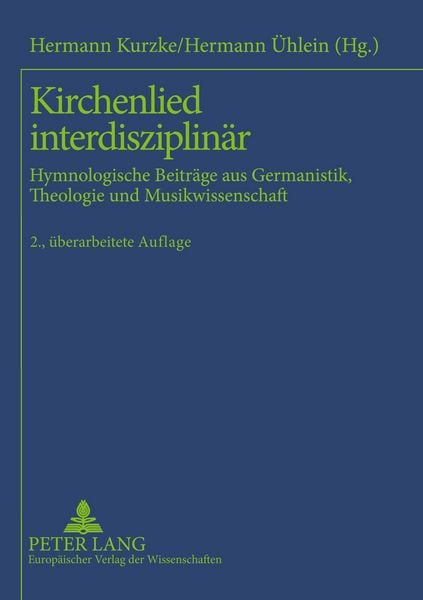 Produktbild: Kirchenlied interdisziplin&auml;r