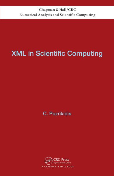 Produktbild: XML in Scientific Computing
