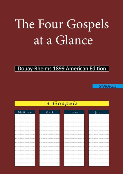 Produktbild: The Four Gospels at a Glance