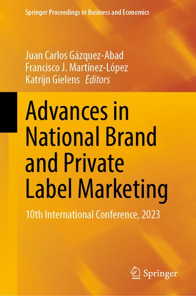 Produktbild: Advances in National Brand and Private Label Marketing