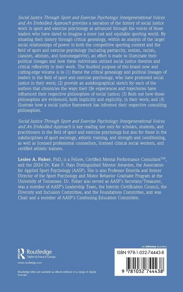 Produktbild: Social Justice through Sport and Exercise Psychology