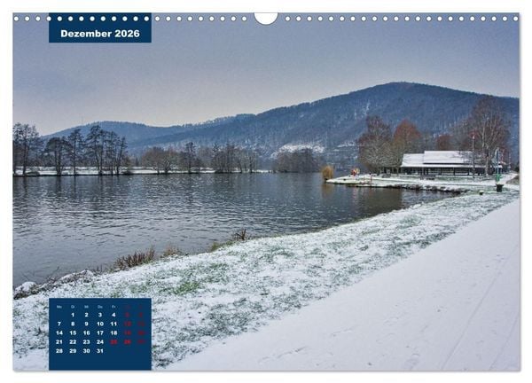 Produktbild: Winterstimmungen in Deutschland (Wandkalender 2026 DIN A3 quer), CALVENDO Monatskalender