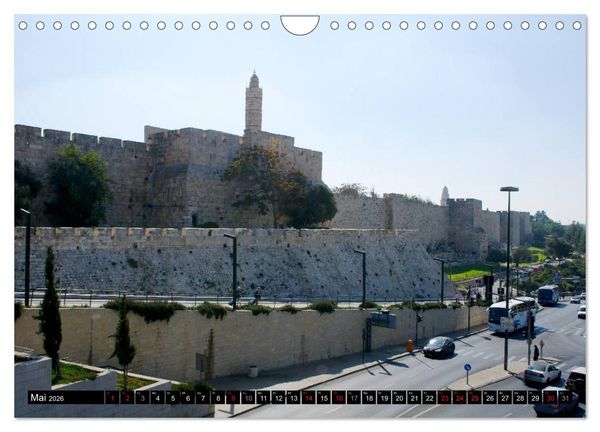 Produktbild: Jerusalem - die Goldene Stadt (Wandkalender 2026 DIN A4 quer), CALVENDO Monatskalender