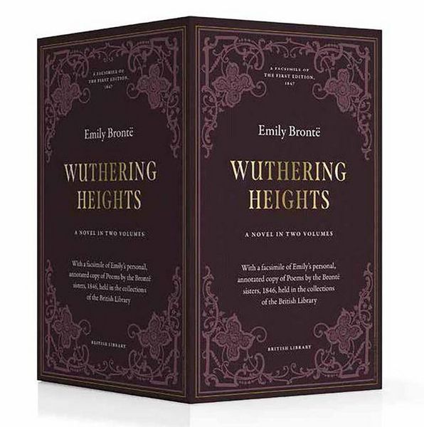 Produktbild: Wuthering Heights (British Library Deluxe Facsimile Edition): A Novel in Two Volumes