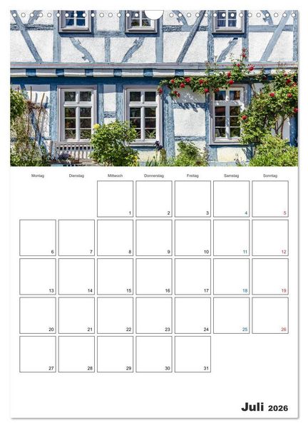 Produktbild: Rheingau Terminplaner (Wandkalender 2026 DIN A3 hoch), CALVENDO Monatskalender