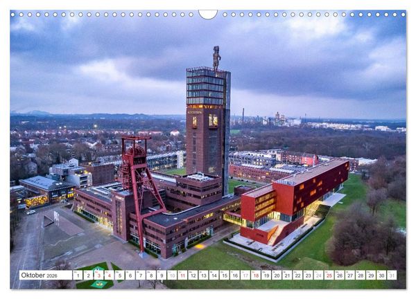 Produktbild: Die Zechen im Ruhrpott (Wandkalender 2026 DIN A3 quer), CALVENDO Monatskalender