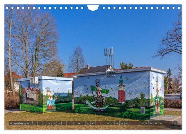 Produktbild: Unterwegs in Finsterwalde (Wandkalender 2026 DIN A4 quer), CALVENDO Monatskalender
