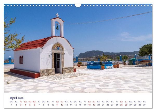 Produktbild: Kos Island - The Island of Hippocrates (Wall Calendar 2026 DIN A3 landscape), CALVENDO 12 Month Wall Calendar