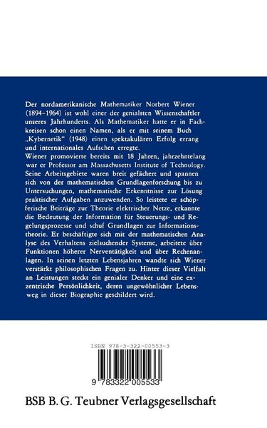 Produktbild: Norbert Wiener