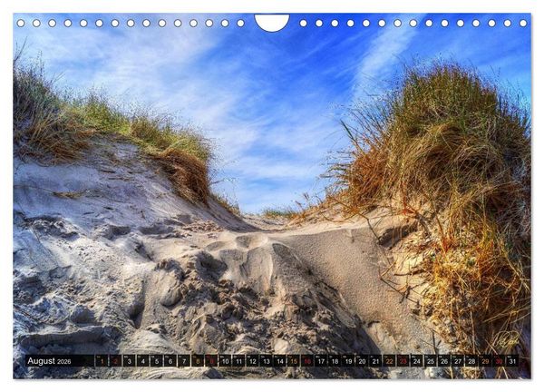 Produktbild: Nordsee-D&uuml;nen (Wandkalender 2026 DIN A4 quer), CALVENDO Monatskalender