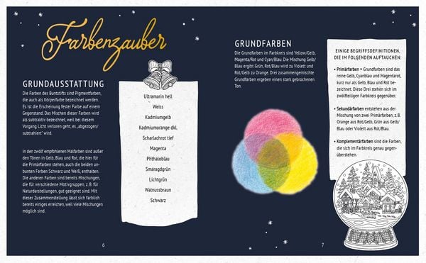 Produktbild: Mein Adventskalender-Buch zum Ausmalen: Colorful Christmas