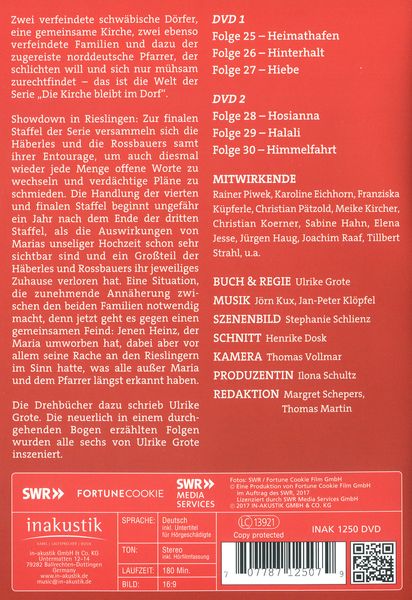 Produktbild: Die Kirche bleibt im Dorf - Staffel 4 [2 DVDs]
