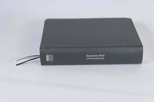 Produktbild: Elberfelder Bibel - mit Schreibrand, Leder