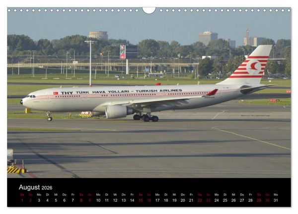 Produktbild: Im alten Glanz: Flugzeuge in Retro Livery (Wandkalender 2026 DIN A3 quer), CALVENDO Monatskalender