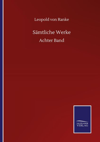 Produktbild: S&auml;mtliche Werke