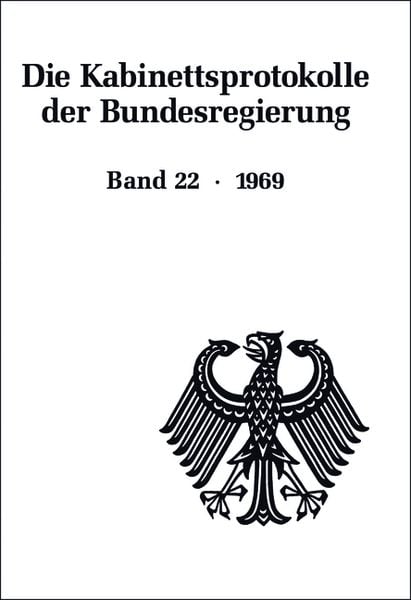 Produktbild: Die Kabinettsprotokolle der Bundesregierung / 1969