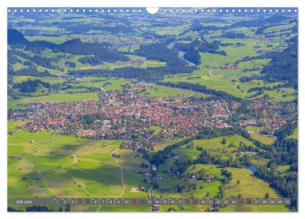 Produktbild: Sch&ouml;ne Wanderungen um Oberstdorf (Wandkalender 2026 DIN A3 quer), CALVENDO Monatskalender