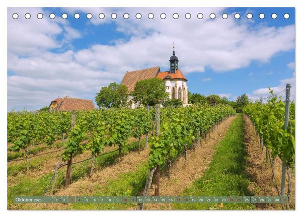 Produktbild: Romantisches Mainfranken (Tischkalender 2026 DIN A5 quer), CALVENDO Monatskalender
