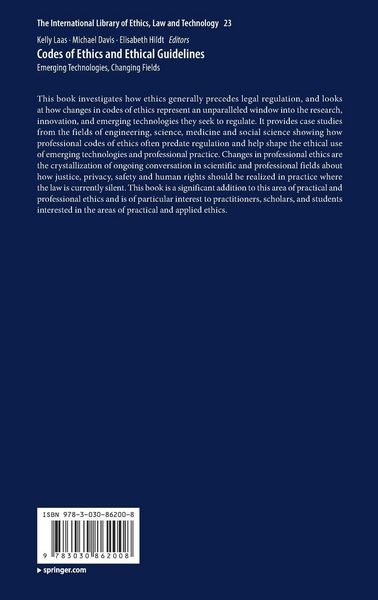 Produktbild: Codes of Ethics and Ethical Guidelines