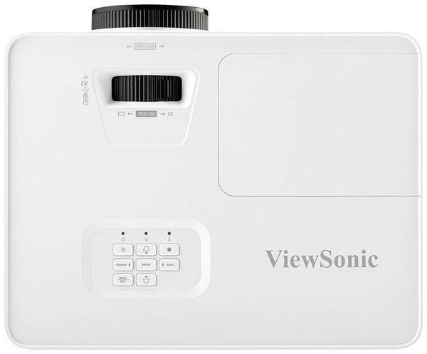 Produktbild: Viewsonic Beamer PA700W Laser 4500 ANSI-Lumen 1280 x 800 WXGA mit Fernbedienung, Zoom-Funktion, Integrierter Lautsprecher