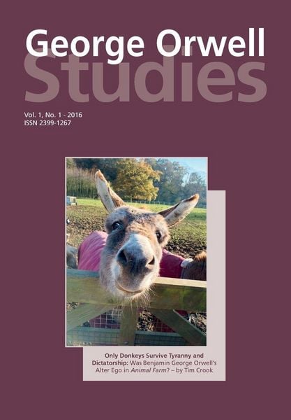 Produktbild: George Orwell Studies Vol.1 No.1