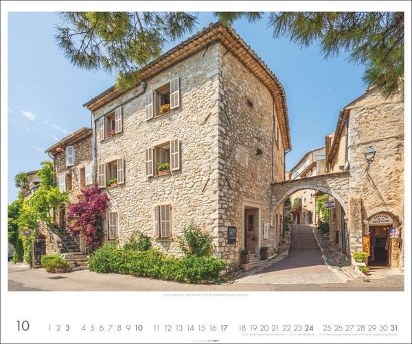 Produktbild: Provence Kalender 2027 - Bl&uuml;hende Lavendelfelder und malerische D&ouml;rfer