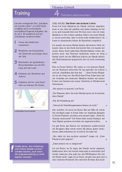 Texte analysieren und verfassen – Klasse 8-10 – Deutsch