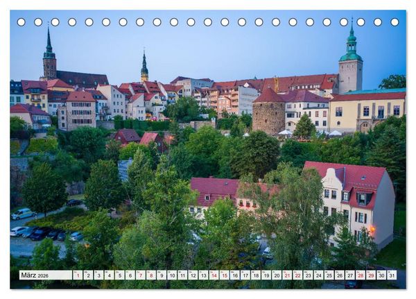 Produktbild: Bautzen - Sorbisches Zentrum in der Oberlausitz (Tischkalender 2026 DIN A5 quer), CALVENDO Monatskalender