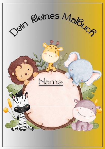 Produktbild: Dein kleines Malbuch DIN A5