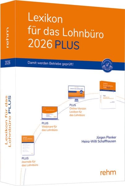 Produktbild: Lexikon f&uuml;r das Lohnb&uuml;ro 2026 PLUS