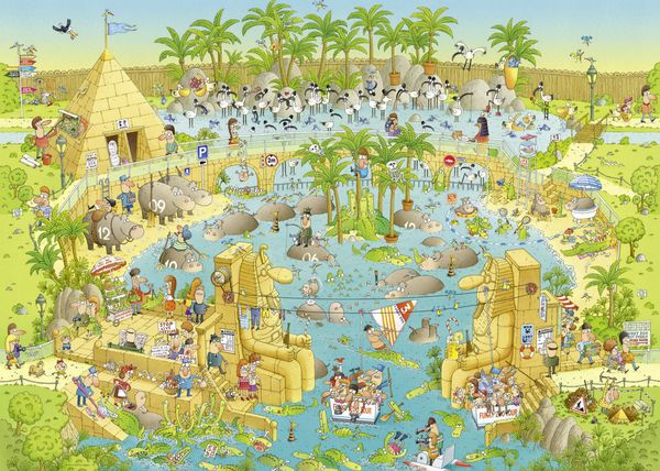 Produktbild: Nile Habitat Puzzle
