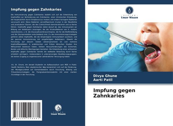 Impfung gegen Zahnkaries, Taschenbuch von Divya Ghune , Aarti Patil, Verlag Unser Wissen, 9786208548681
