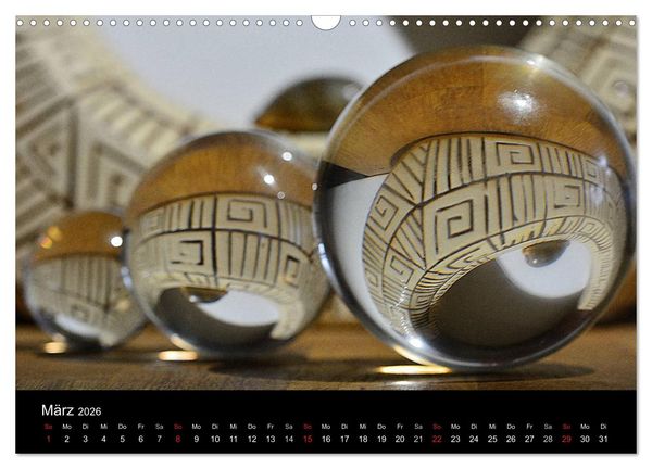 Produktbild: Licht und Glas - Neue Fotoimpressionen (Wandkalender 2026 DIN A3 quer), CALVENDO Monatskalender