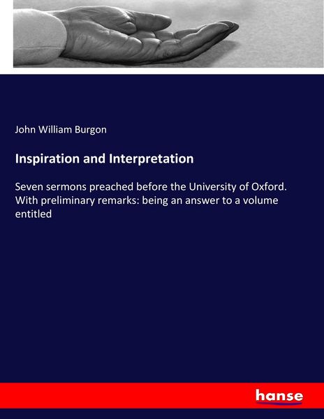 Produktbild: Inspiration and Interpretation