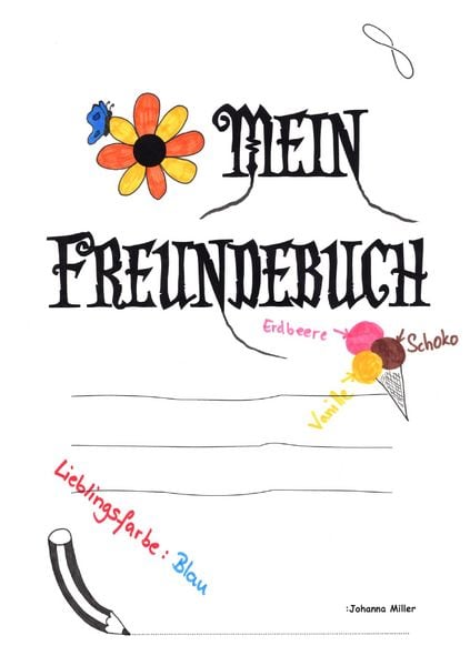 Produktbild: Mein Freundebuch