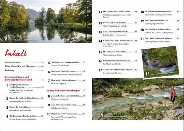 Produktbild: Wilde Wasserf&auml;lle und Klammen in den Bayerischen Hausbergen