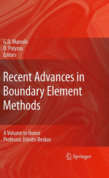 Produktbild: Recent Advances in Boundary Element Methods