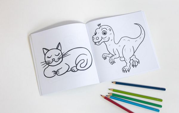 Produktbild: Malbuch zum Kinderbuch Meine fabelhafte Fantasie