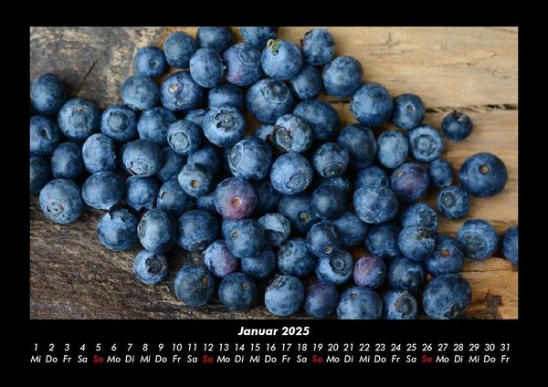 Produktbild: Fr&uuml;chte 2025 Fotokalender DIN A3