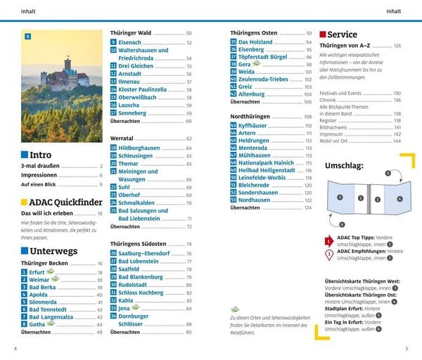 Produktbild: ADAC Reisef&uuml;hrer Th&uuml;ringen