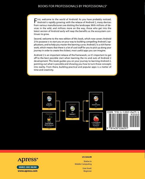 Produktbild: Beginning Android 2