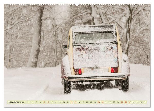 Produktbild: Franz&ouml;sische Klassiker - 2CV und D Modell Oldtimer (hochwertiger Premium Wandkalender 2026 DIN A2 quer), Kunstdruck in Hochglanz