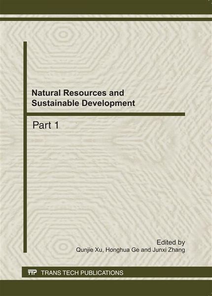 Produktbild: Natural Resources and Sustainable Development