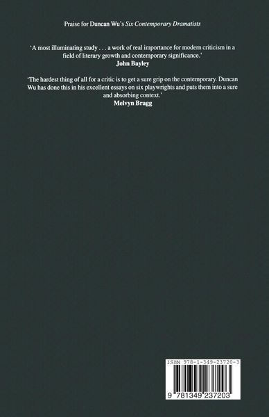 Produktbild: Six Contemporary Dramatists