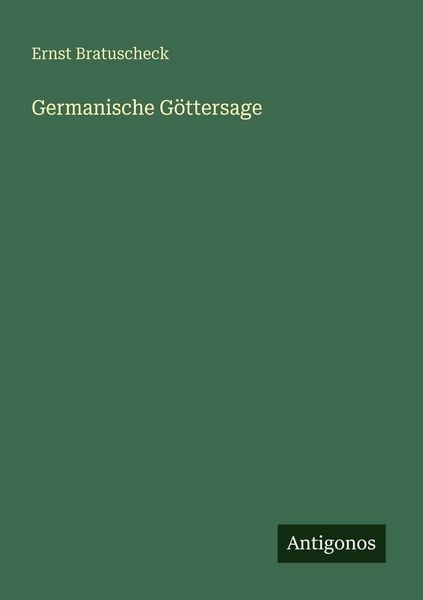 Produktbild: Germanische G&ouml;ttersage