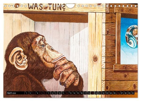 Produktbild: Street art D&uuml;sseldorf Michael Jaster (Wandkalender 2026 DIN A4 quer), CALVENDO Monatskalender