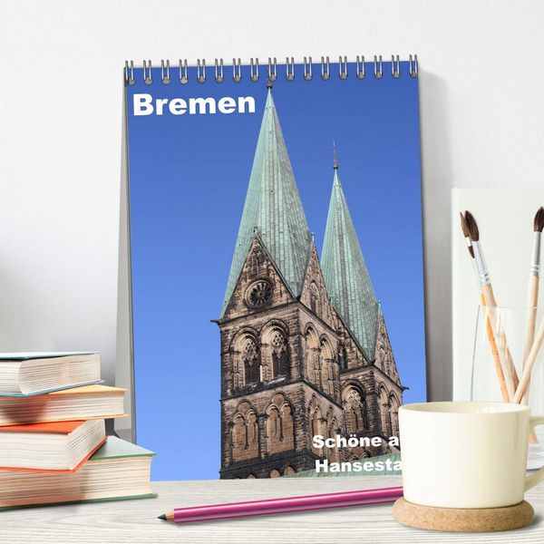 Produktbild: Sch&ouml;ne alte Hansestadt Bremen (Tischkalender 2026 DIN A5 hoch), CALVENDO Monatskalender